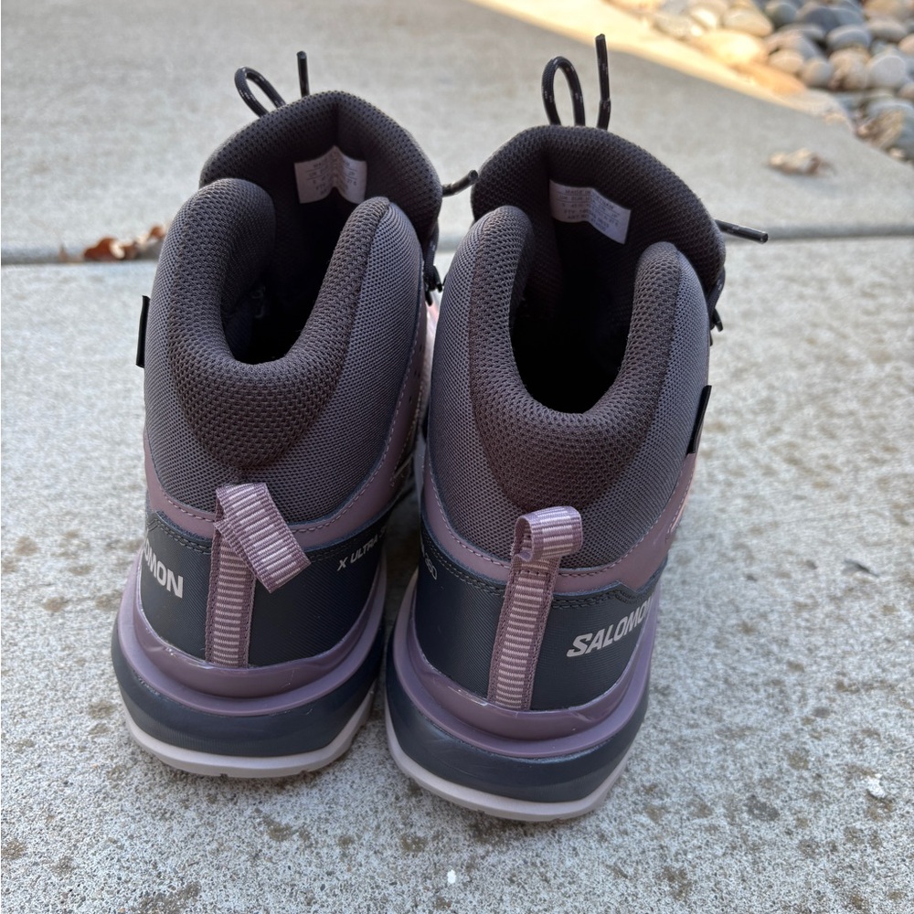 Salomon Women's X Ultra 360 Mid CSWP W Hiking Boots Size 10.5 - Picture 5 of 14